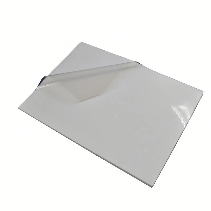 Self Adhesive Inkjet Clear PET Media Printable Plastic Photovoltaic Film Transparent Casting Water Soluble Soft