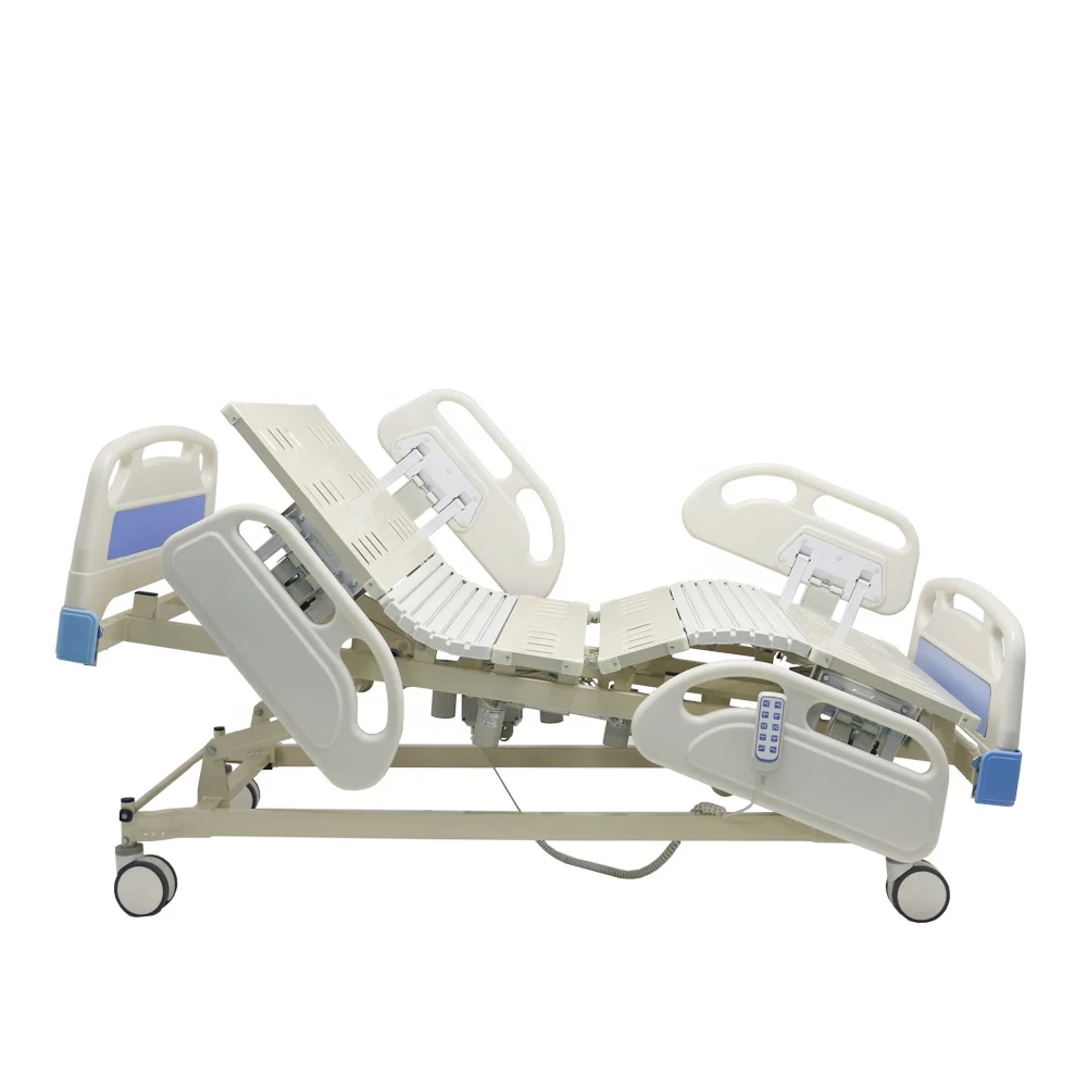 china supplier Five full functions use automatic electric ICU bed manufacture