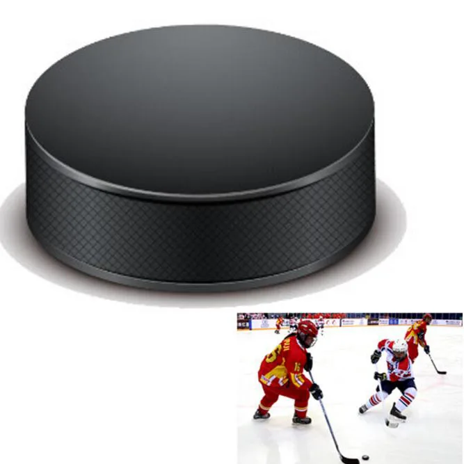 custom logo printing PU foam stress ball ice hockey pucks