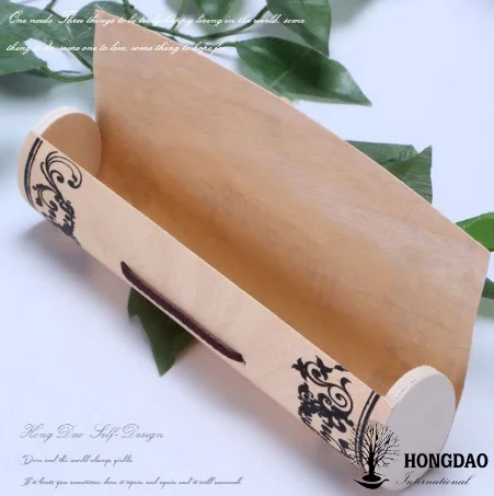 
HONGDAO wooden macarons box or wooden cake box of wooden box for gift wholesale 
