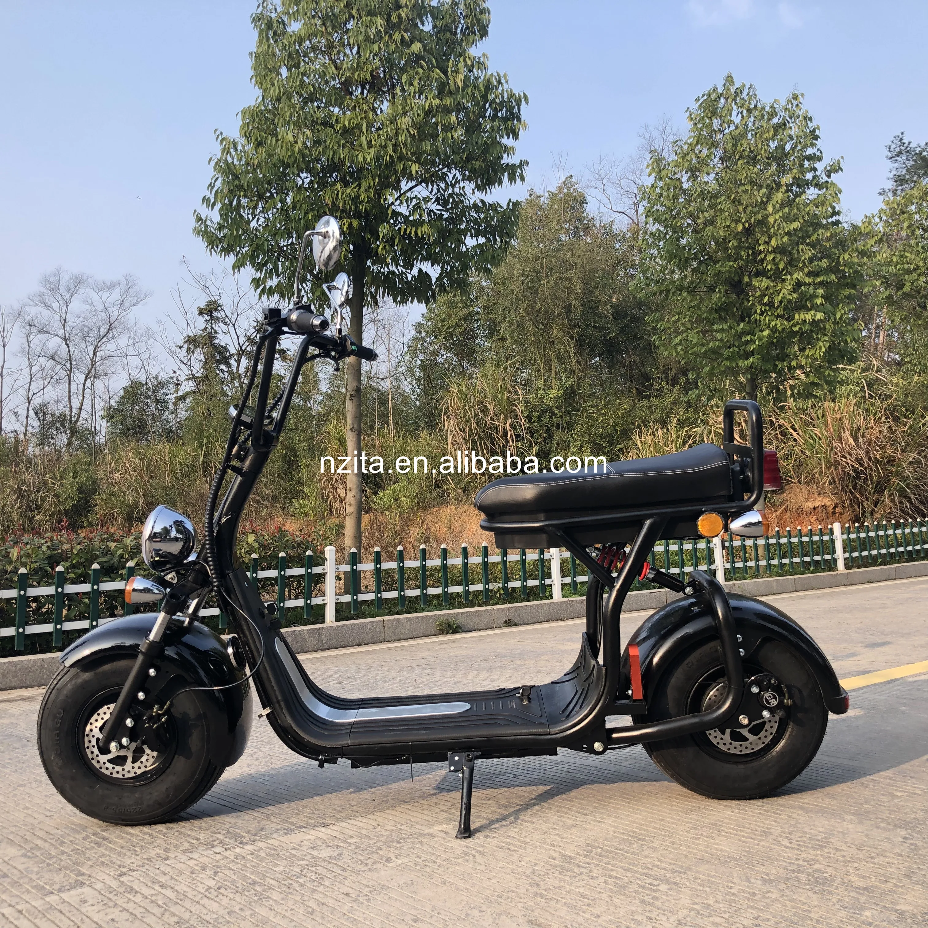 europe eec electric motorcycle frame fat tire electric scooter 1000w city Citycoco electric motor Nzita scooter parts