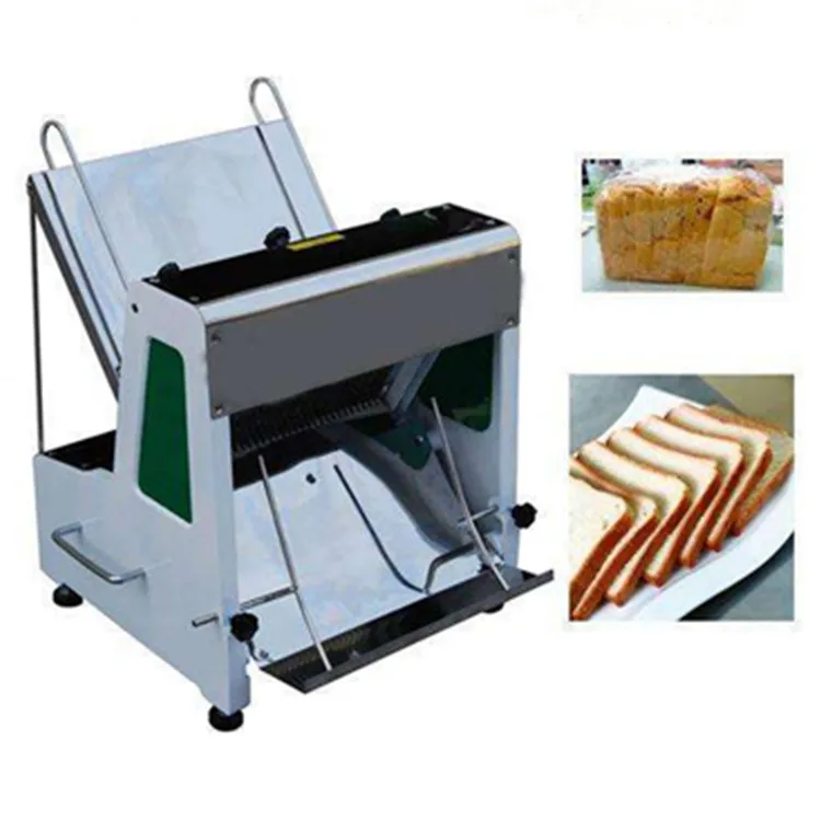 
Factory Supply Automatic Adjustable Bread Slicer Cutter Machine 