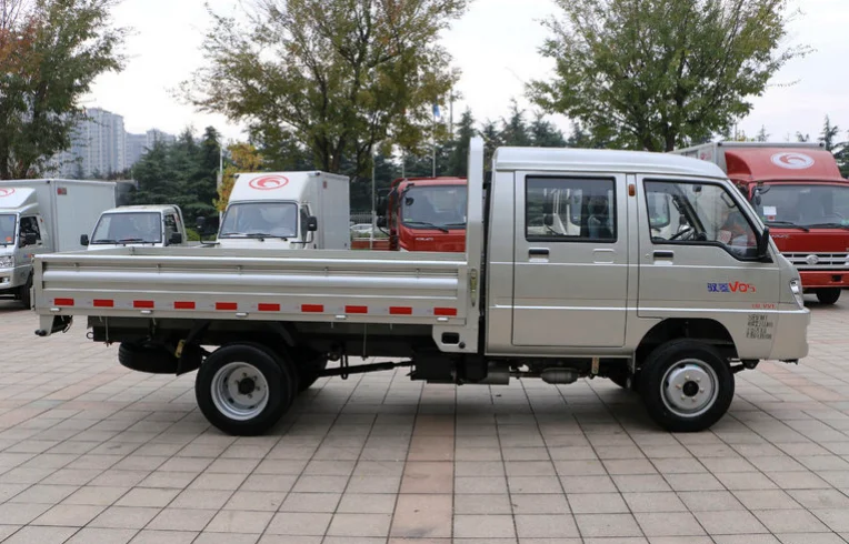 2020 new light truck foton mini truck double cab gasoline truck