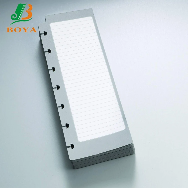 Customized High Quality Electroplating Steel 24mm Binding Disc for  Planner Journal Notebook