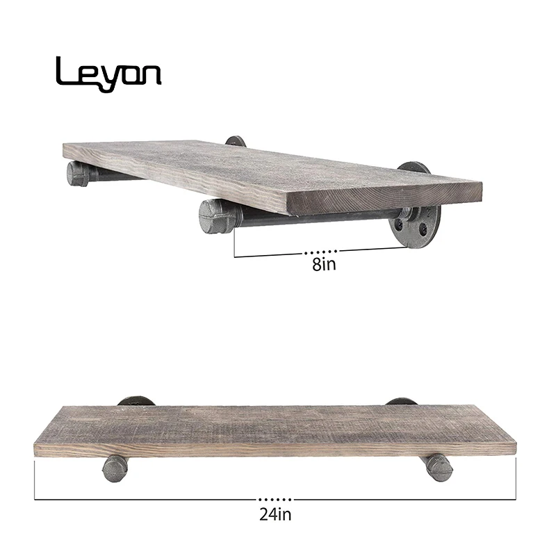 Wall mounted 1/2' malleable iron retro flanges carbon steel pipe nipple for black pipe and wood furniture diy