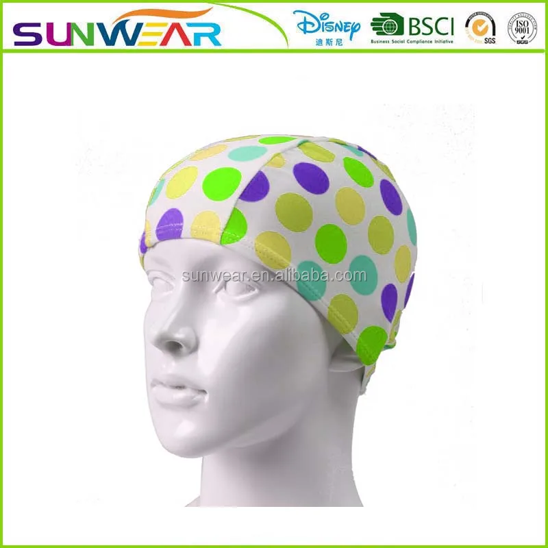 200pcs customized promotional stretch lycra swimming sports caps men boy swim caps professional swimming pool caps