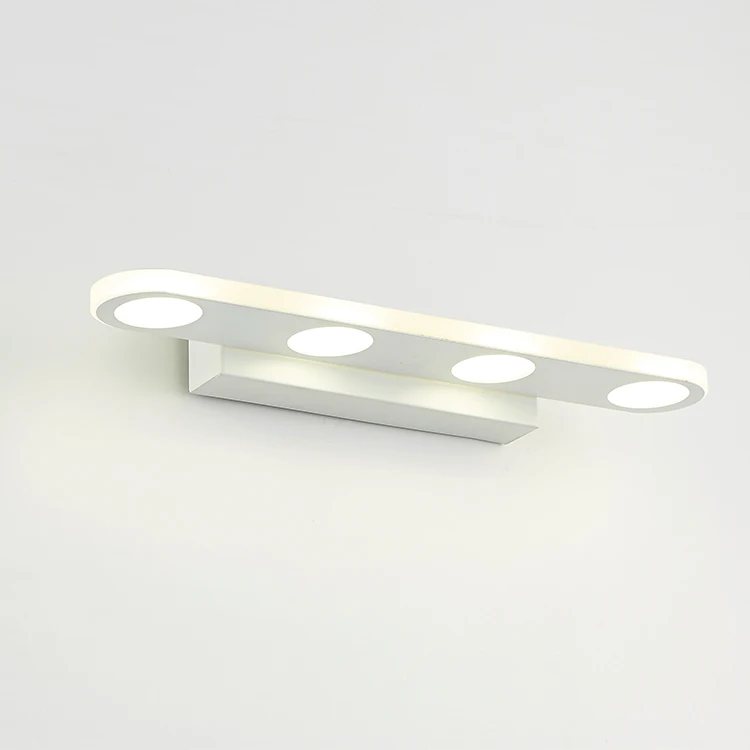 Mantolite acrylic dressing table lights pmma vanity home lighting 15w white led wall lamp hotel wall lamp