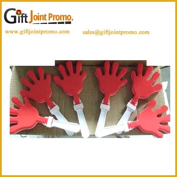 
Custom plastic PP noise maker hand clapper 