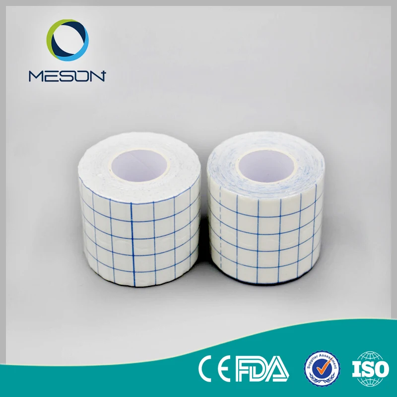 Medical Appliances non woven Dressing Retention Tape with S-Release Liner Secures Primary Dressings tape roll