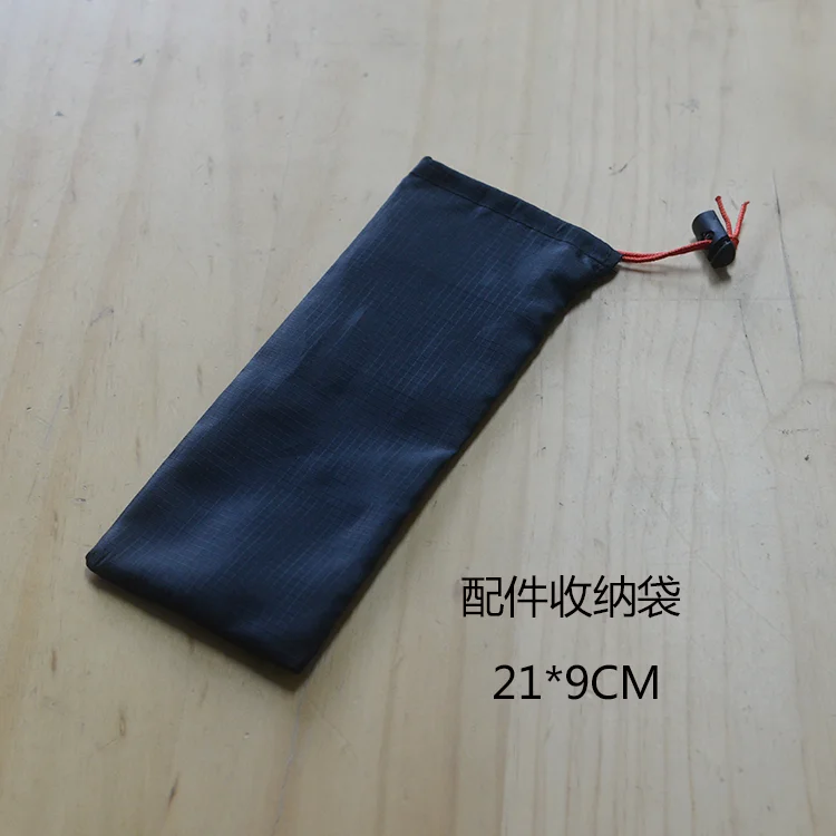 
bag portable storage tent stake peg bag for tent peg and tent rope with nylon polyester bag 