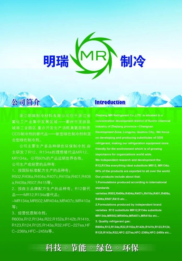 Best Quality Mixed Refrigerant Gas R410a 11.3kg