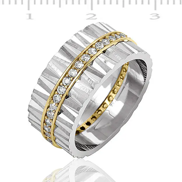 Tekbir Silver 925 Pair Wedding Ring | WRG101255F