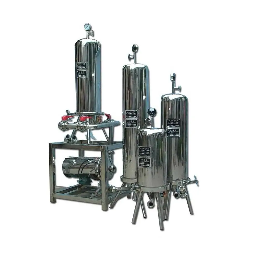 
High Precision Juice/ Milk Double Filter 