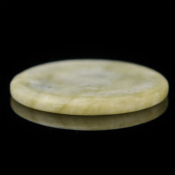 
High Quality Eyelash Green Natural Eyelash Extension Round Jade Stone Extension 