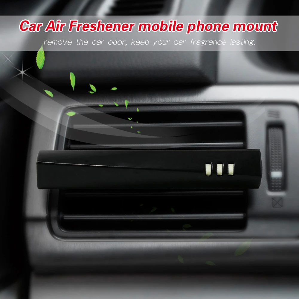 Car Perfume Diffuser Air Conditioning Clip Fragrant Colorful Aluminum Alloy Auto Outlet Freshener Fragrance