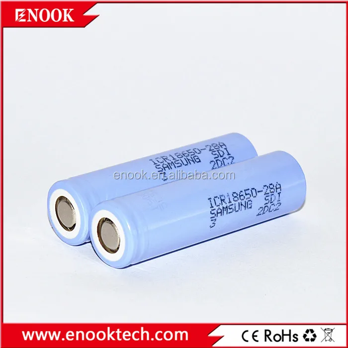 100% оригинал! 18650Samsung28a 2800 мАч литиевая батарея samsung 18650-28a rechangeable батарея для пара mod