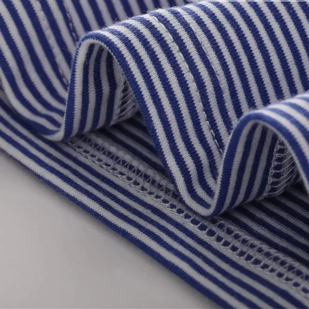 
New Style Wholesale custom 100%cotton Knitted Sleeveless Yarn Dyed Striped Sports Tank Top For Boys 