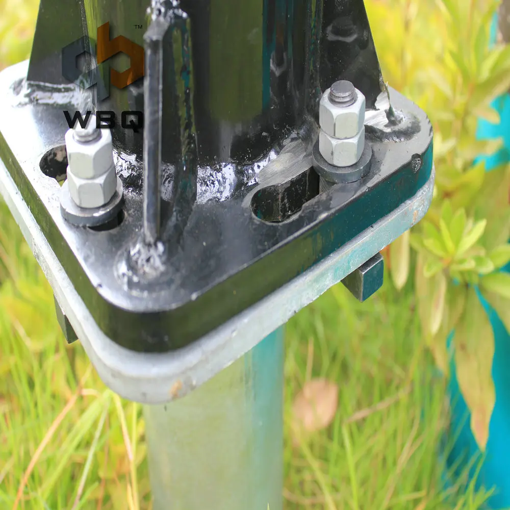 Guardrail Installation Diesel Hammer Hydraulic Piling Driving Machine Driver