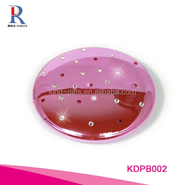 Glitter mobile charger power bank high capacity Power Bank with cosmetic mirror