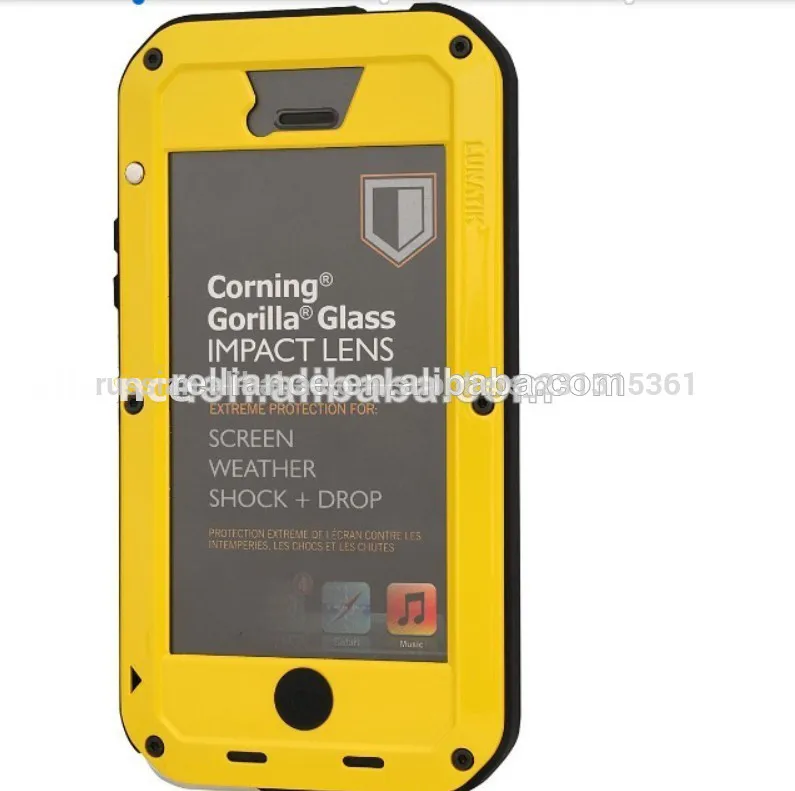 мульти- цвет противоударный водонепроницаемый пылезащитным случае для iphone 5 5s