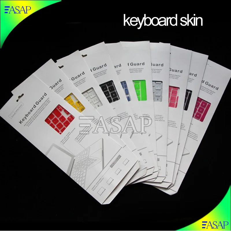 Гибкая и Водонепроницаемый красочные крышку клавиатуры для macbook, для macbook клавиатуры кожи