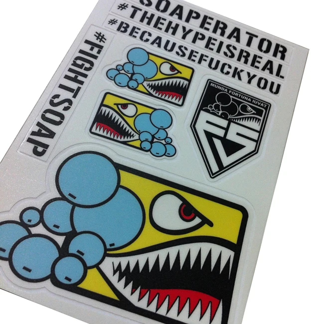 Наружная самоклеящаяся виниловая наклейка высечка переводная наклейка печать