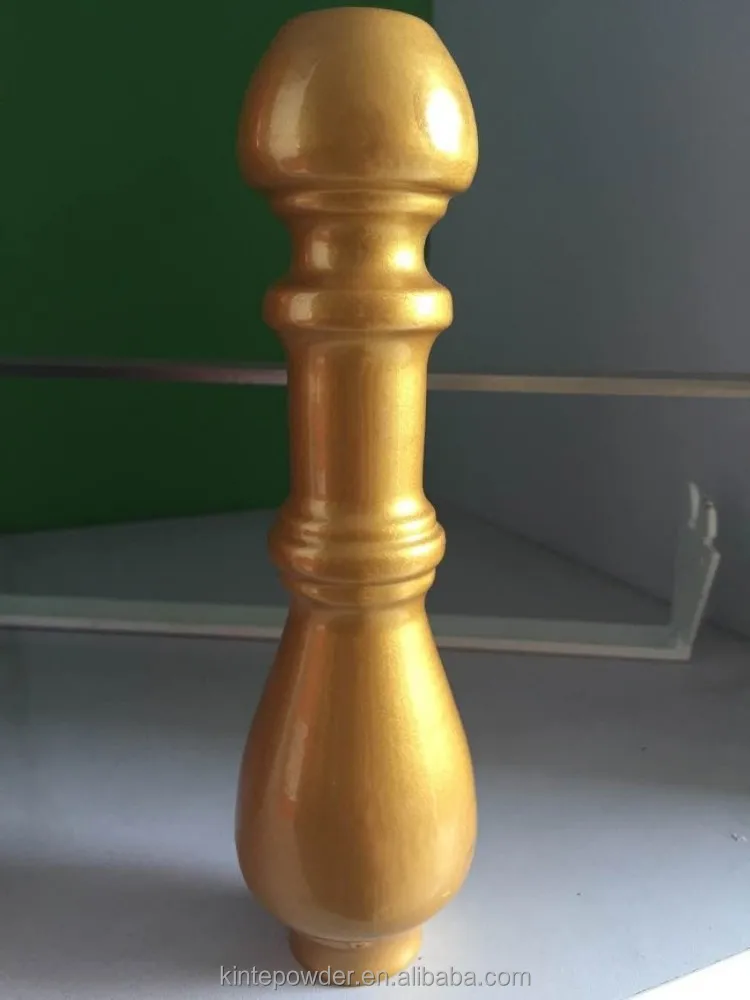 Bonding metallic Golden and Silver effect electrostatic powder coating