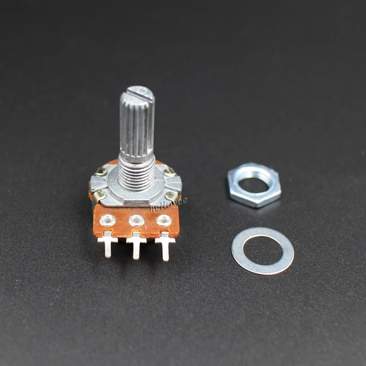 WH148 B10K Shaft 20mm Linear Potentiometer Pot 10K