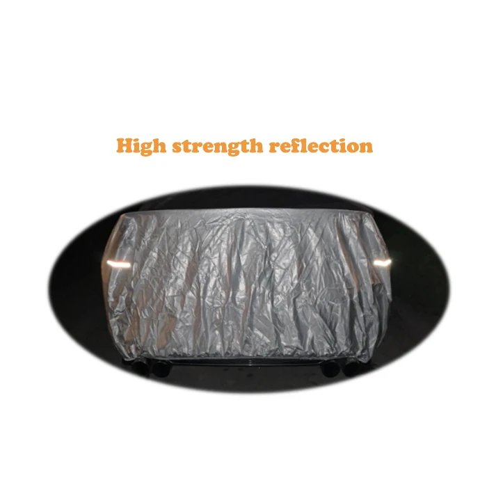 Chinese manufacturer 190T waterproof car cover SUV  outdoor parking cover tent silver car cover