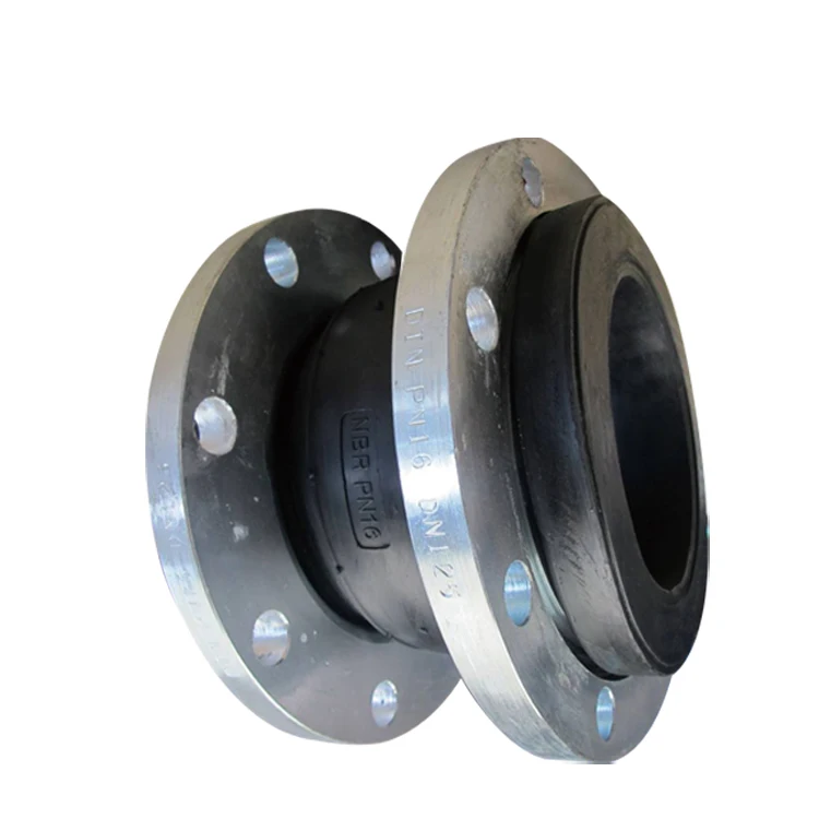 Marine system ss union flange/thread epdm rubber flexible pipe connector