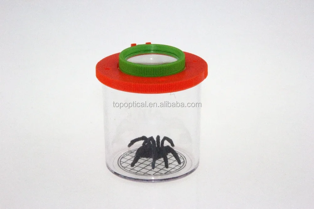 3x Hot Selling Bug Viewer Educational Magnifier Toys Insect Box Magnifying Glass Magnifiers with Plastic Jar