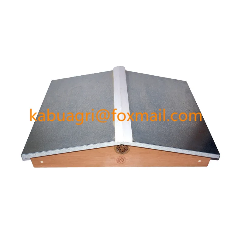 wholesale Western Red Cedar National beehive gable roof beehive lid cedar
