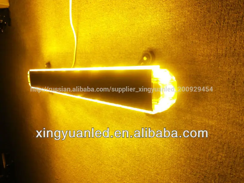 баров ёелтый свет для полицейских машин/янтаря световой для автоматического/привело янтаря световой световая панель