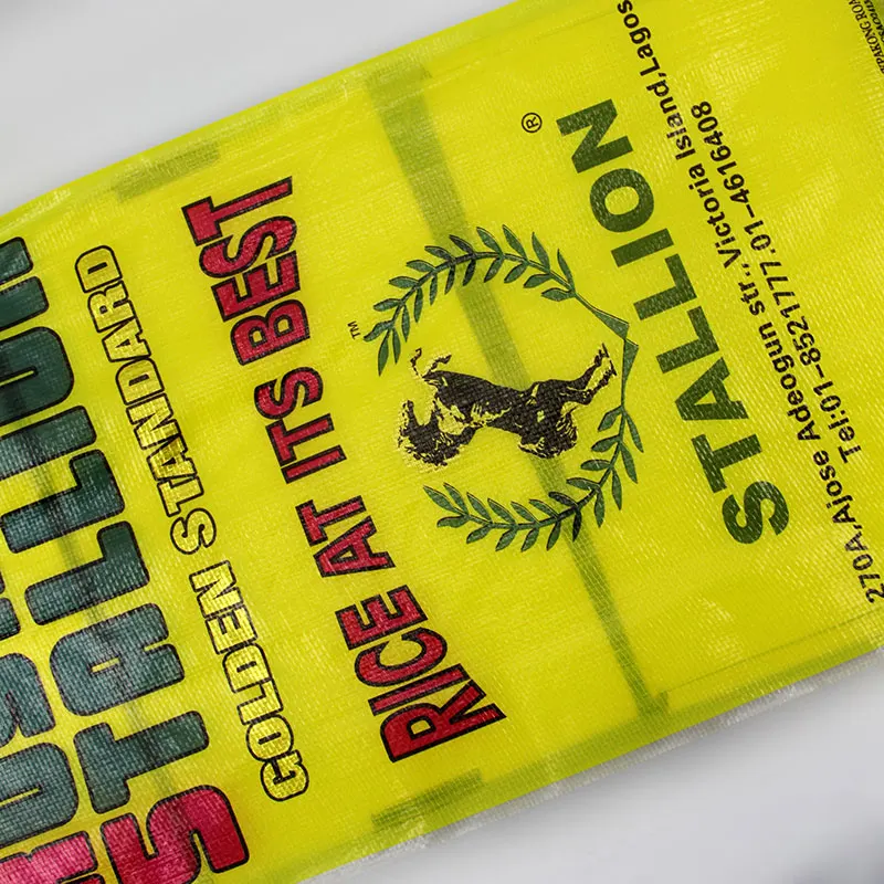 
Rice Sacks for Packing 5kg 10kg 25kg 50kg Rice Bag 