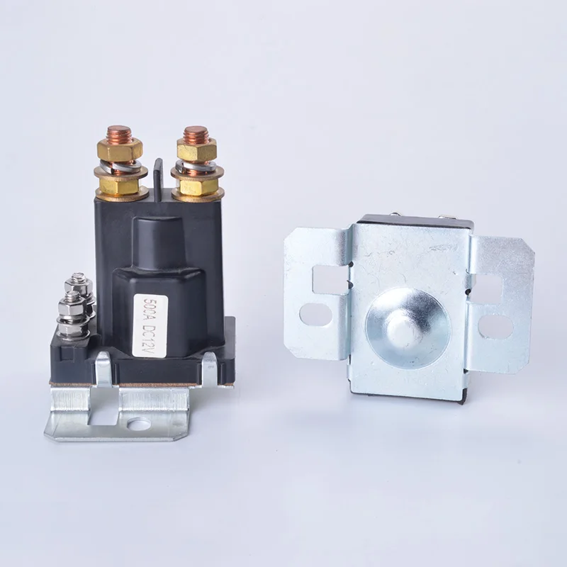 Dual Battery Start relay 4 Pin Large Current 500A 12V 24VDC Car Power Switch,Starting Relay,Auto Start Contactor,Heavy current