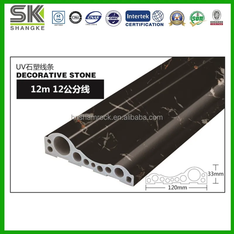 Faux Stone Panels PVC Marble Door and Window Frame