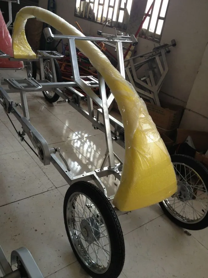 DELUXE  SIGHTSEEING 2seater  ROADSTER surrey  BIKE WITH LED LIGHTS