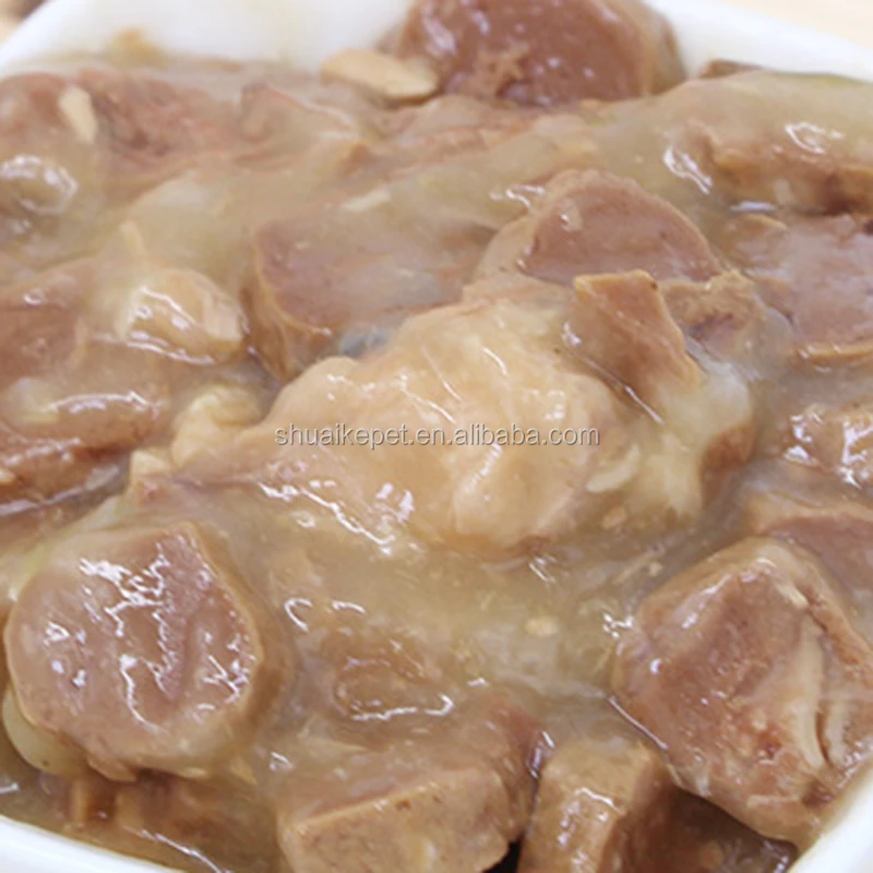 Food factory OEM wet canned cat food