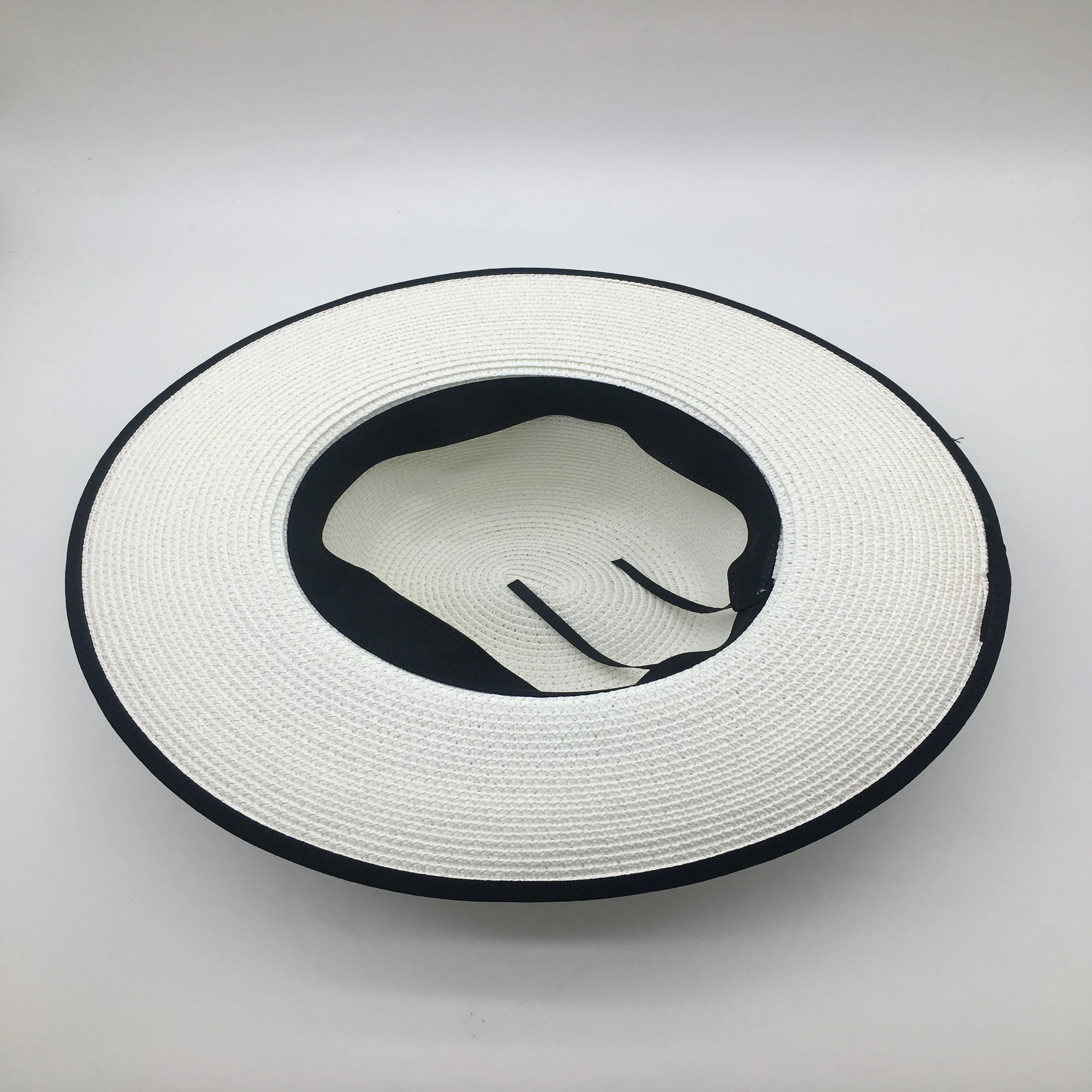 high quality wholesale promotions solid color Fedore cheap beach travel outdoor  Straw Hat