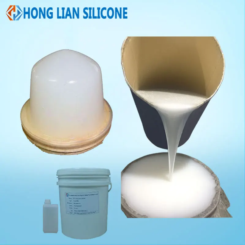 Red Pad Printing Silicone Rubber 2 Component Liquid Silicon DIY Rubber Material for Printing Pad Making