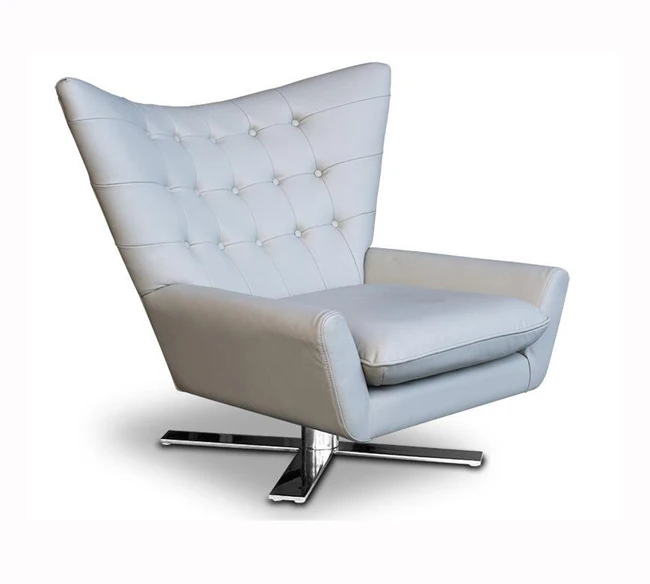 Swivel chaise lounge In genuine leather CC-LC188 #