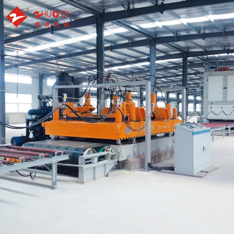 ZhUODI new type artificial quartz stone making machinery