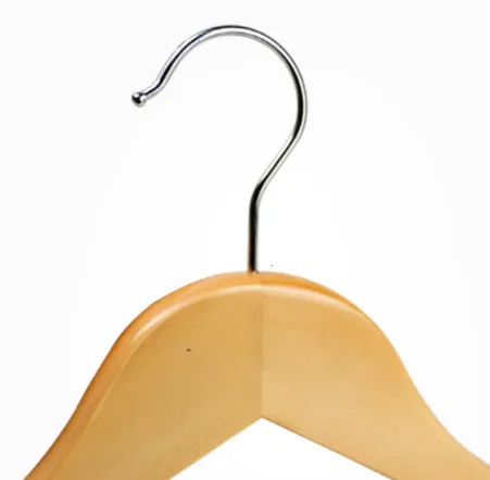 High quality wholesale custom deluxe suit skirt wooden hanger