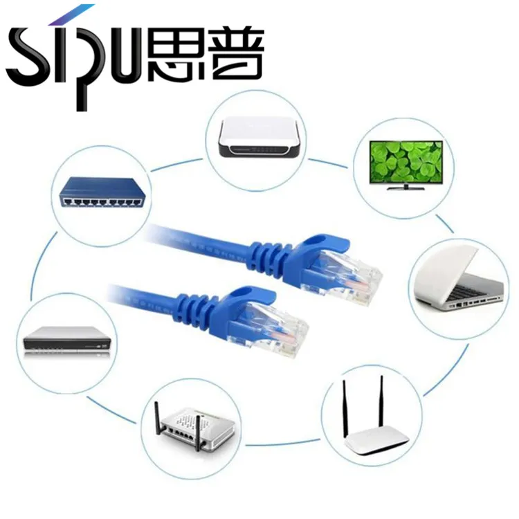 
SIPU factory price 1m 2m 3m 5m 8m 10m cat6 cable cat 6 utp patch cord 