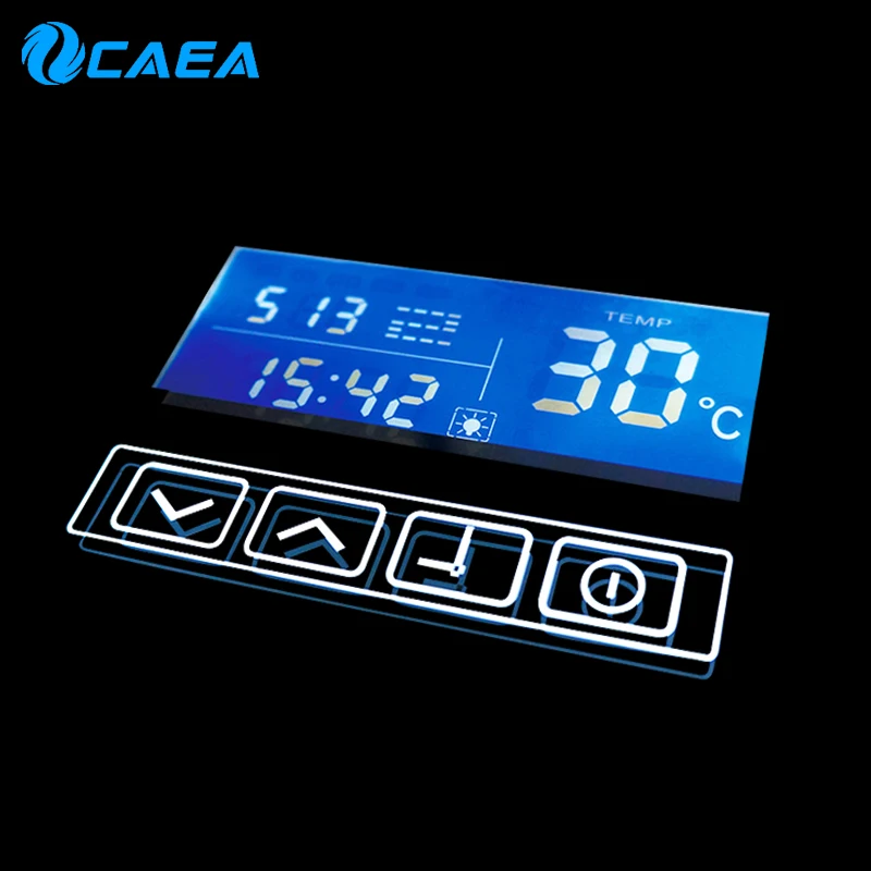 
time temperature date clock screen display defogger K3014AF 