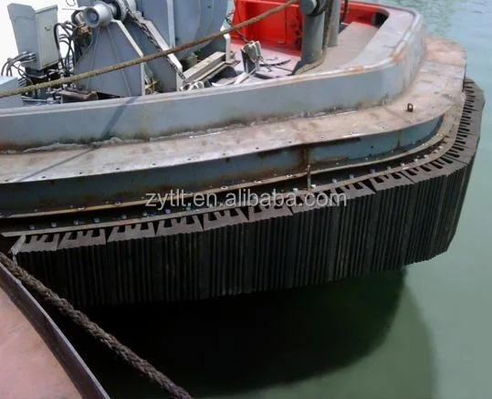 Настраиваемый морской резиновый брызговик из натурального каучука типа