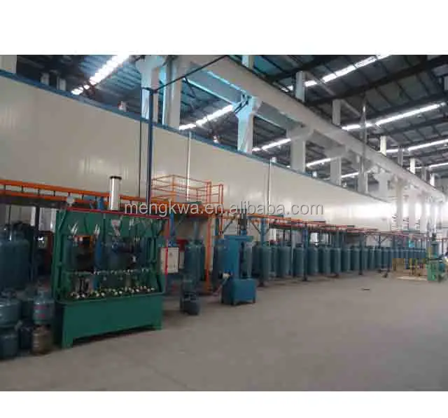
full automatic 12.5kg LPG cylinder production line 