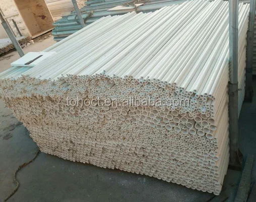 Thermalcouple Protection Resistant 65% Al2O3 alumina ceramic roller tube pipe