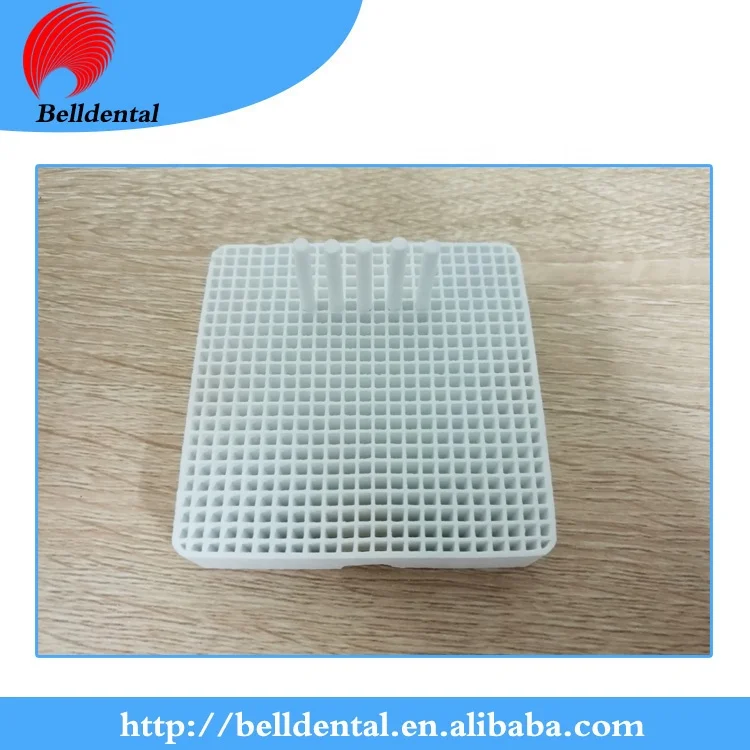Dental Round / Square Ceramic Honeycomb Firing Tray with pins