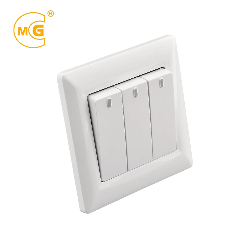 Types of night electrical wall switch with led indicator light